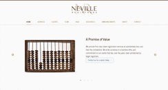 Desktop Screenshot of nevilleregistrars.co.uk